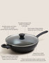 Aluminium 30cm Large Non-Stick Wok